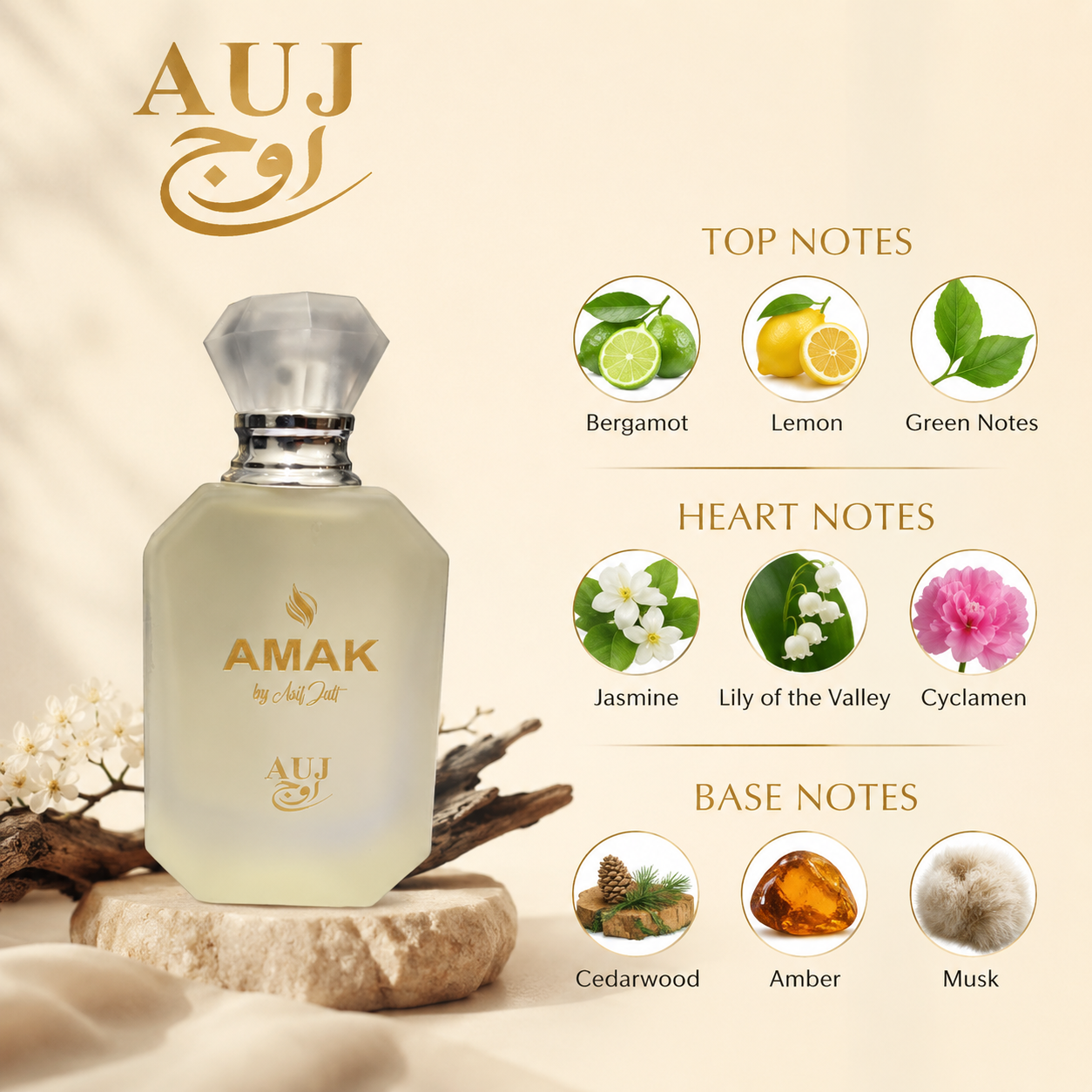 AUJ 50ml — AMAK by Asif Jatt